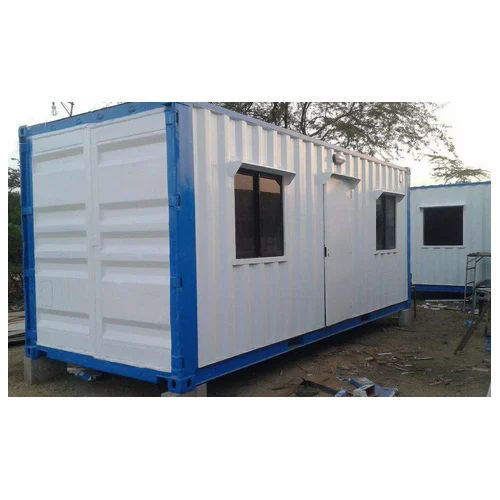 Prefabricated Portable Office Cabin - Steel Structure, PVC Windows & Doors | Versatile Design for Mobile Workspaces