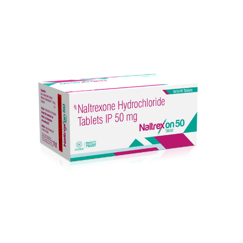 Naltrexone Hydrochloride IP 50 mg