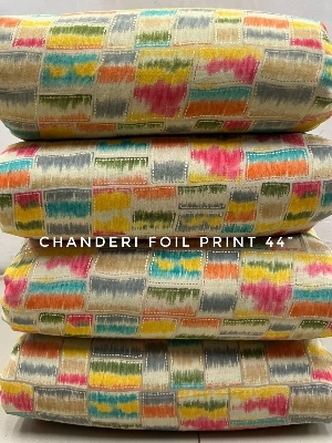 CHANDERI PRINTED FABRIC