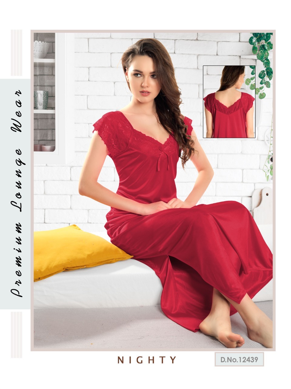 Designer Silk Night Wear
