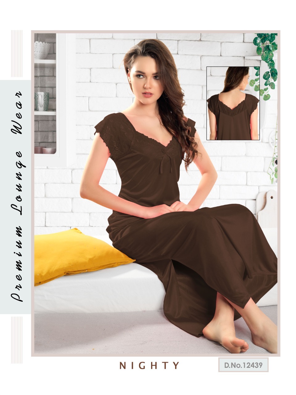 Designer Silk Night Wear