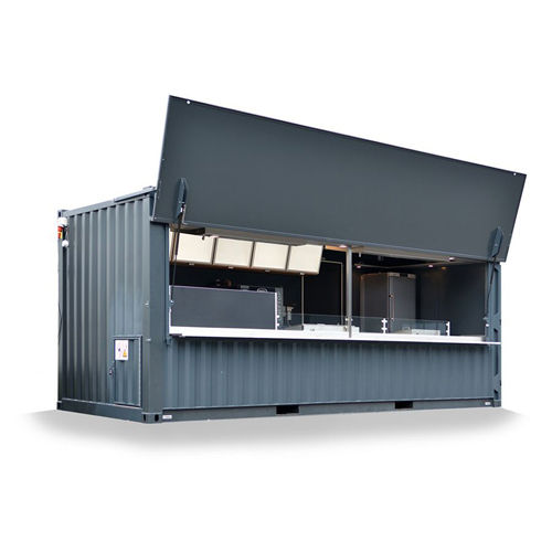 Portable Shop Container Internal Dimension: Customized