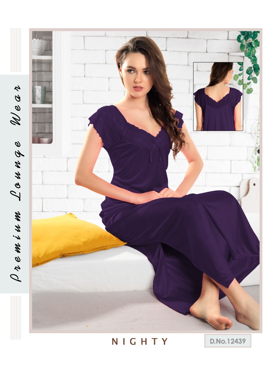 Silk night wear