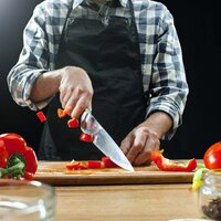 Wooden Chopping Board For Vegetable Cutting and Kitchen Use (7122)