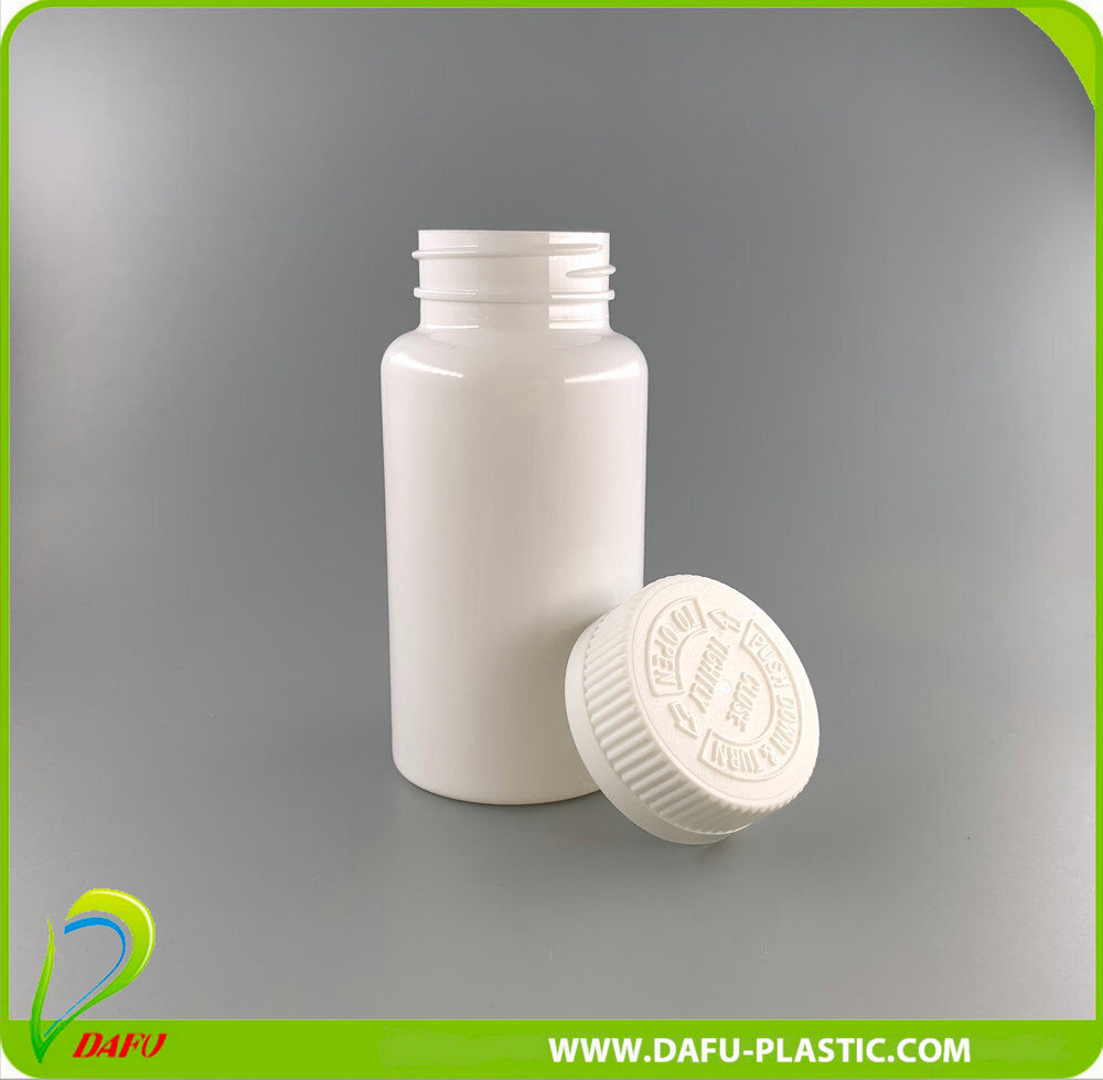 150ml Pet Plastic Pill Tablet Bottle with Child Proof Cap