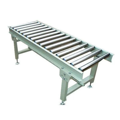 Black Gravity Roller Conveyor