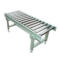 Gravity Roller Conveyor - Color: Black