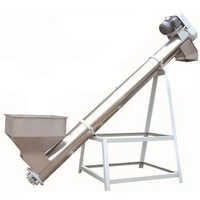 Silver Screw Elevator Conveyor Pasta Dryer