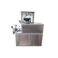 Rice Puff Extruder Machine - 100 Kg/hr Capacity, Stainless Steel Body, Automatic Operation - Plc Control, Silver Color, Industrial Use