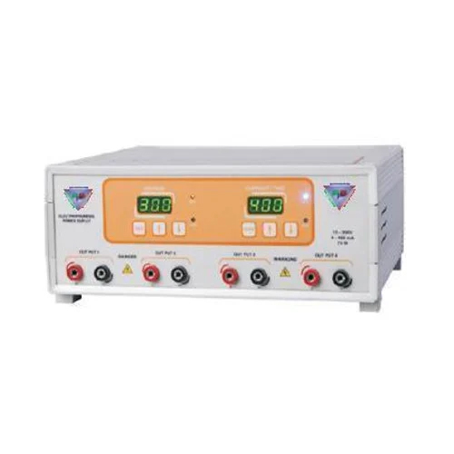 Power Supply PMPS-Universal - 10500V Constant Voltage, 500W Output, 4 Outputs, 1V Voltage & 0.0001A Current Resolution | White Mild Steel, Industrial Use, 50/60Hz Operation