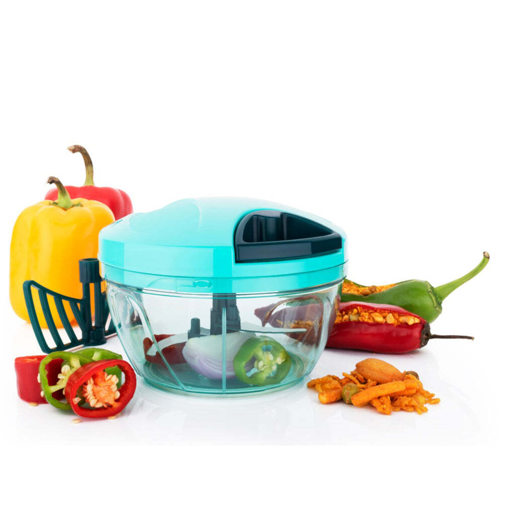 Plastic Compact Vegetable Chopper (450ml) (2904)