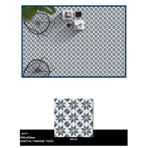 16x16 Vitrified Parking Tiles