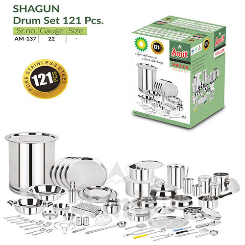 Shagun Drum Set 121 Pcs