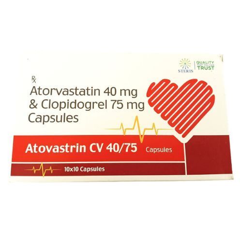 Atorvastatin 40 mg Clopidogrel 75mg