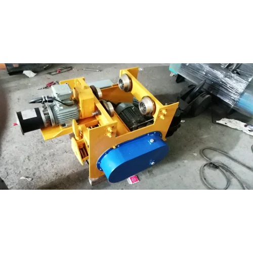 Yellow & Blue Flame Proof Electric Wire Rope Hoist