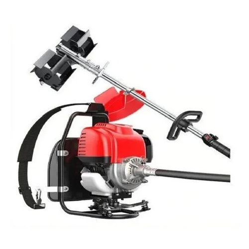 Red Mecstroke Heavy Duty Petrol Backpack Weeder