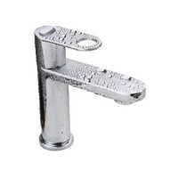Silver Brass Single Lever Pillar Tap