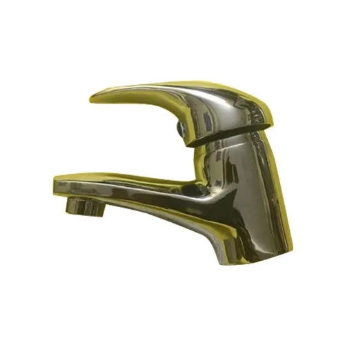 Silver Brass Single Lever Basin Mixer