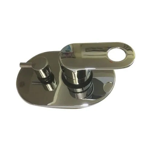 Silver Single Lever Diverter