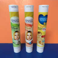 Skin Cream Packaging Tube - Plastic, 13-50 Mm, White | Round Shape, Screw Cap, Lightweight, Customizable Prints And Colors