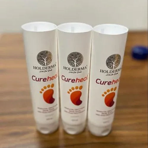 White Flip Top Cosmetic Packaging Tube