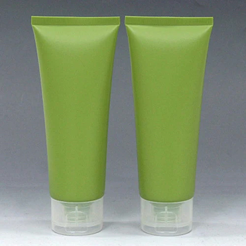 Plastic Green Cosmetic Tube