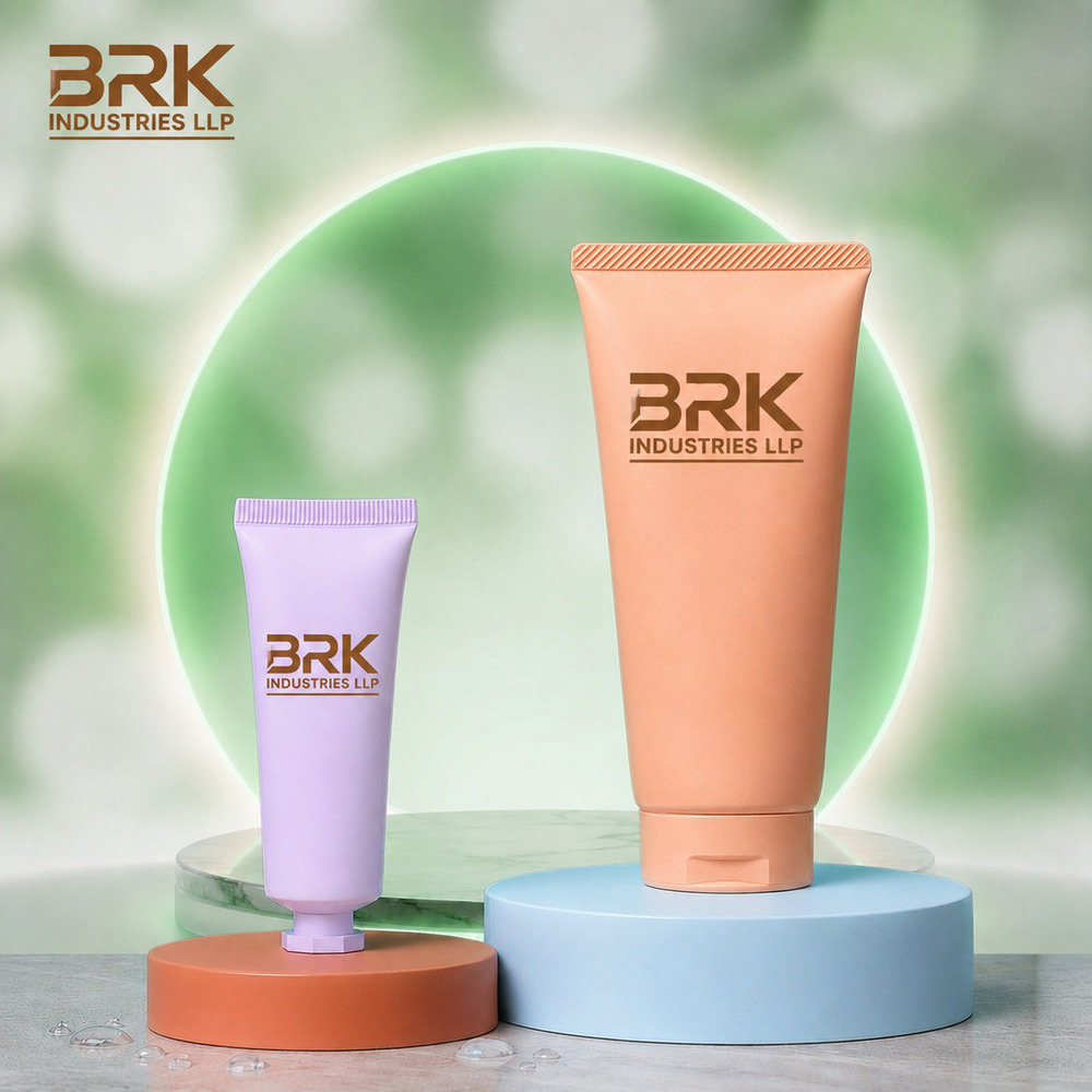 Plastic White Packaging Tube - Plastic, 13-50 mm Diameter, Cylindrical Shape, White Color | Durable, Lightweight, Customizable with Labels and Caps