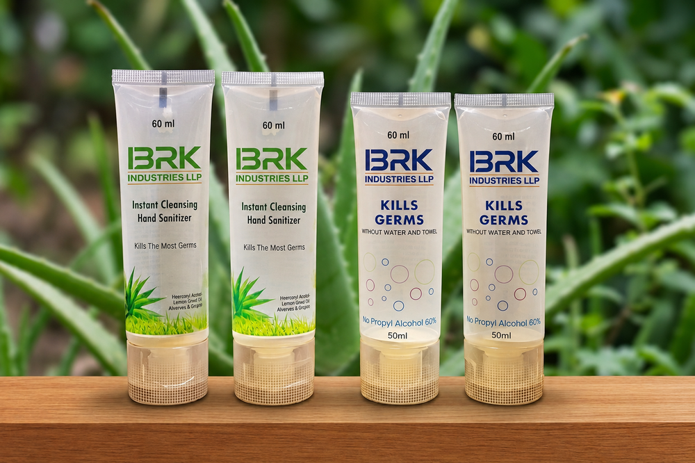 Plastic Barrier Laminated Tube - White, Round, Screw Cap | Ideal for Cosmetics, Pharma, Oral Care, Food, Chemical Applications