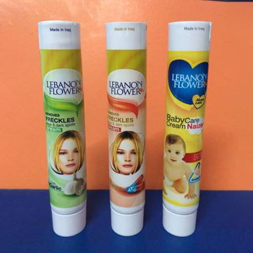 White Cream Packaging Laminated Tube