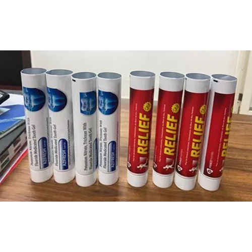 White Antifungal Cream Packaging Tube