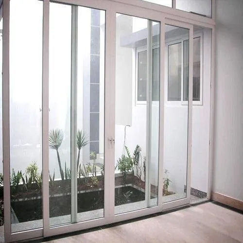 Upvc 3 Track Sliding Doors Application: Commercial