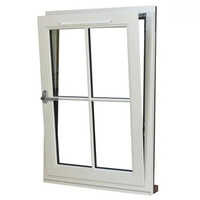 White UPVC Tilt Turn Window