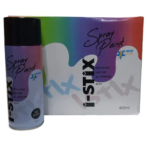 I-STIX Black Spray Paint