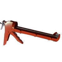Silicon Caulking Gun - Portable Tool For Silicone Sealant , Orange Color, Available In Various Sizes, Industrial Use, Warranty Included