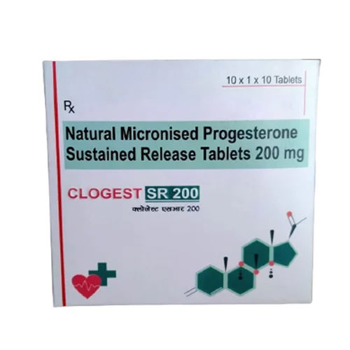 200Mg Natural Micronised Progesterone Sustained Tablets General Medicines