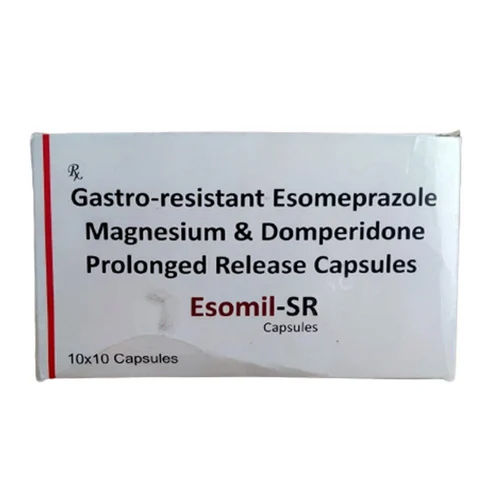 Gastro Resistant Esomeprazole Magnesium Domperidone Prolonged Release Capsules General Medicines