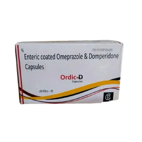 Enteric Coated Omeprazole Domperidone Capsules General Medicines