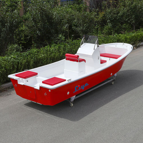 Liya 19Feet Fiberglass Fisher Vessel With Out Motor Capacity: 989 Kg/Day