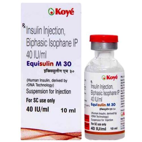 EQUISULIN-M 30 INJECTION 40IU/ML