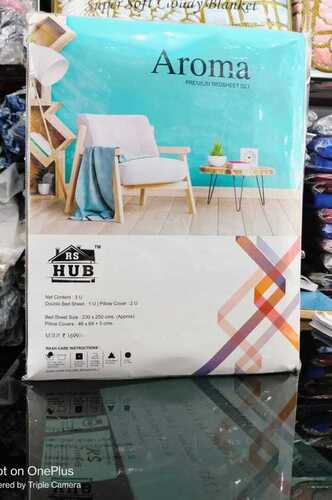 aroma printed bedsheets (book fold)