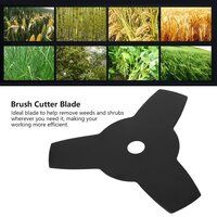 1pc 3T 10Inch Brush Cutter Blade 3/4/8/40 / 80T Grass Cutter Parts Garden Tool Accessories 255x25.4m Grass Trimmer Blade Cutting Disc Disc Sutaible For All Brush Cutter