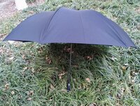 Black Luxury Business Men Umbrella Carbon Fiber Windproof Umbrella 8 Ribs Auto open close umbrella