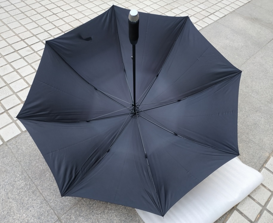Black Luxury Business Men Umbrella Carbon Fiber Windproof Umbrella 8 Ribs Auto open close umbrella