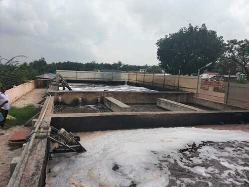 Sewage treatment plant for schools