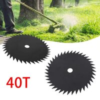270mm 40T Brush Cutter Blade Lawn Mower Blade Replacement Circular Saw Blade for Trimming Grass Trimmer Blades