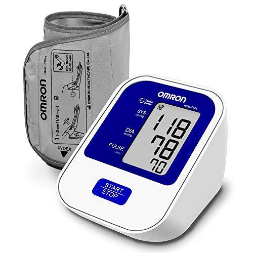  Omron Hem 7121J Fully Automatic Digital Blood Pressure Monitor  with Intellisense Technology & Cuff Wrapping Guide Most Accurate  Measurement (White) (Power Source - Battrey) : Health & Household