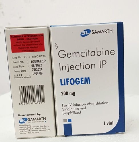 GEMCITABINE INJECTION LIFOGEM 200MG