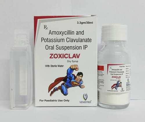 Amoxycillin Clavulanic Acid Dry Syrup - Drug Type: General Medicines