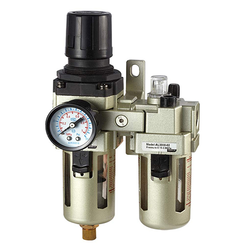 Silver Pneumatic Frl Unit