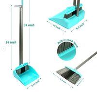 Lobby Dustpan With Standing Broom